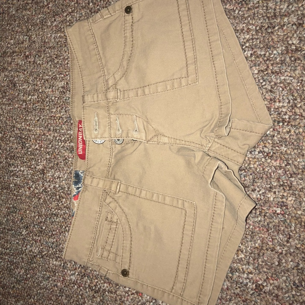 Tan shorts